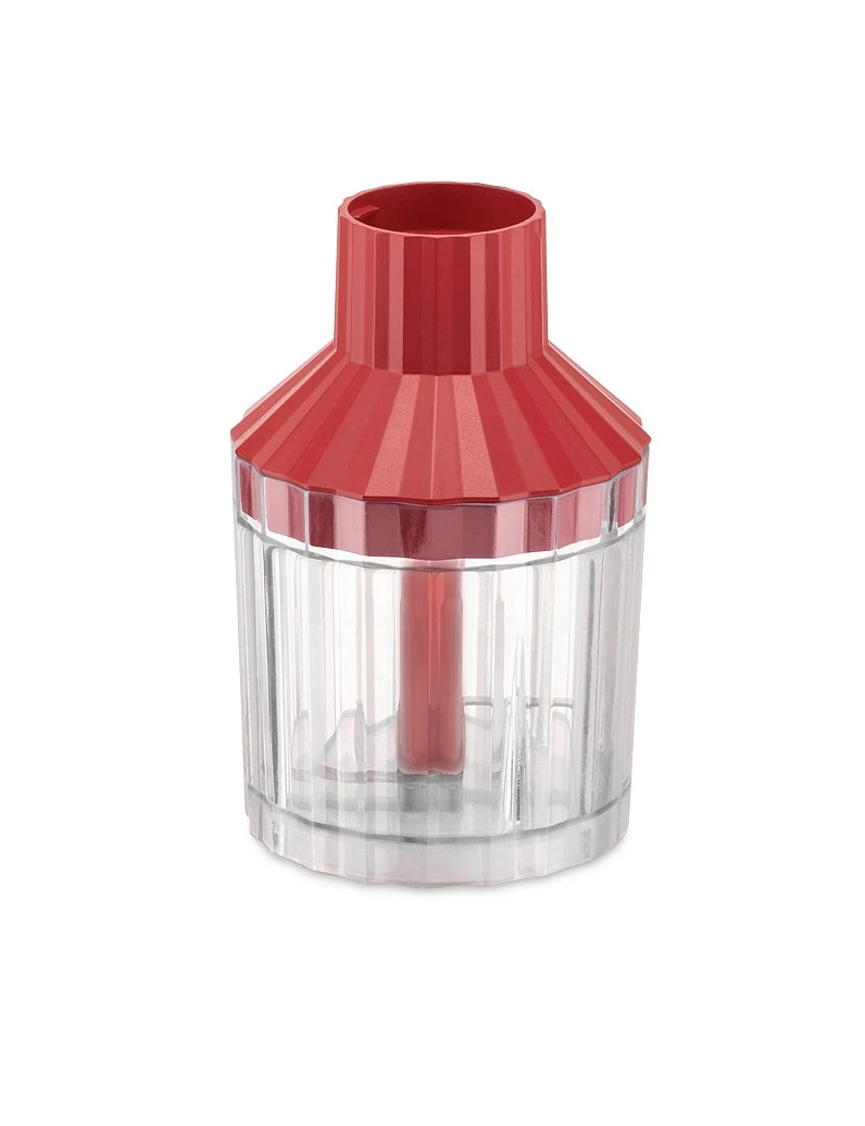 Alessi Staafmixer Set Plissé - Rood - Michele De Lucchi - MDL10S R 8 Alessi Staafmixer Set Plissé - Rood - Michele De Lucchi - MDL10S R - Afbeelding 6
