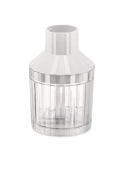 Alessi Staafmixer Set Plissé - Wit - Michele De Lucchi - MDL10S W -Keukenwinkel MDL10 TRIT W