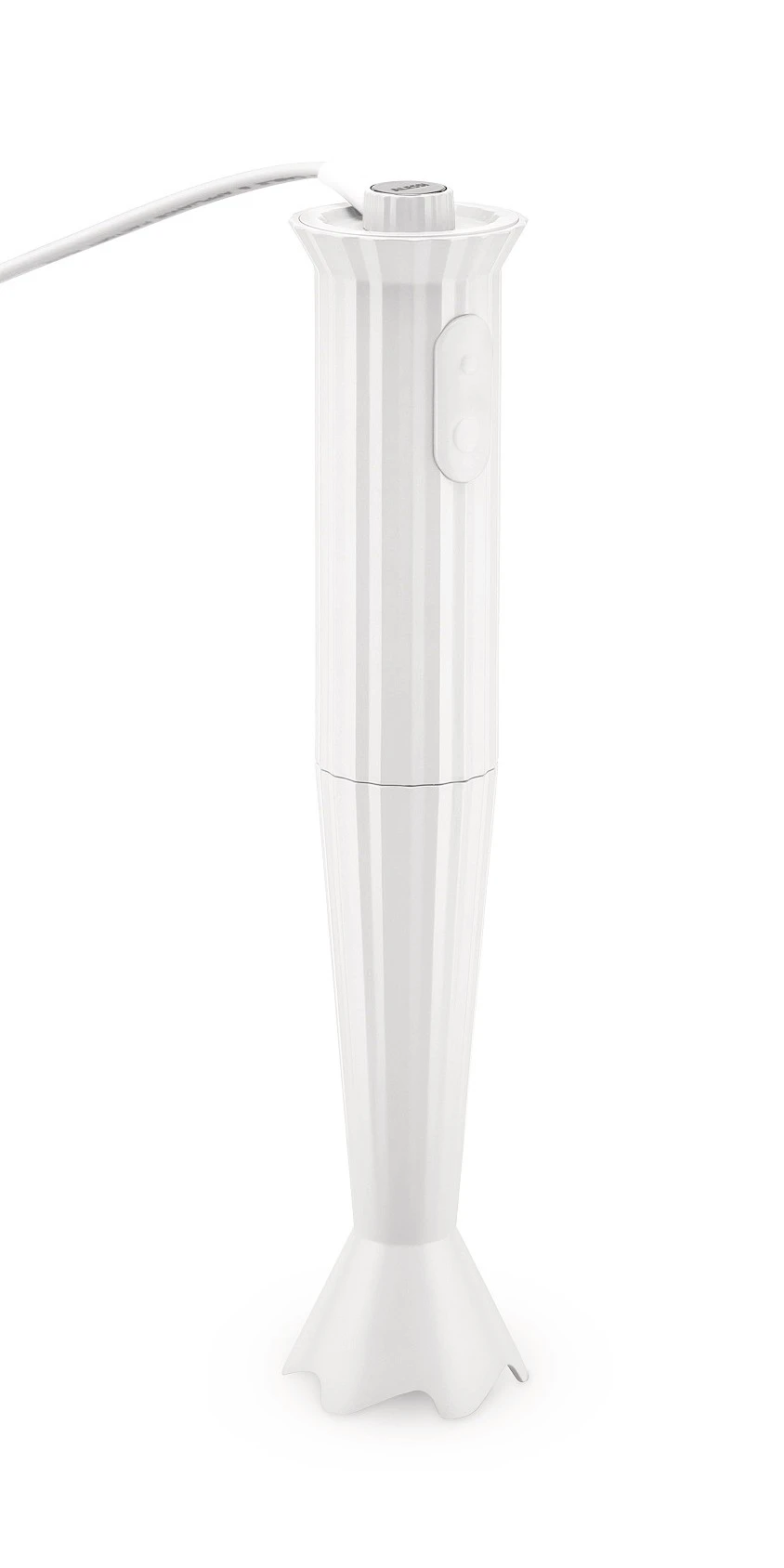 Alessi Staafmixer Plissé - 2 Standen - Wit - Michele De Lucchi - MDL10 W 5 Alessi Staafmixer Plissé - 2 Standen - Wit - Michele De Lucchi - MDL10 W - Afbeelding 3