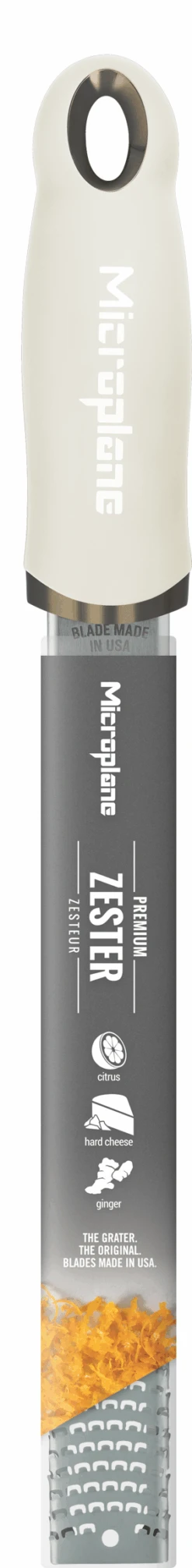 Microplane Rasp Premium Classic - Fijn - Cashmere Beige -Keukenwinkel Microplane Premium Classic 46323 Zester Cashmere Beige decall
