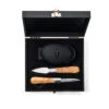 Laguiole Style De Vie Oestermessen Met Oesterhouder Luxury Line Olijfhout -Keukenwinkel OesterOliveGift