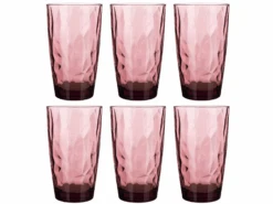 Bormioli Rocco Longdrinkglazen Diamond - Paars - 470 Ml - 6 Stuks