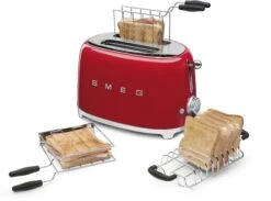 SMEG Broodjes Opwarmrek Voor SMEG Broodrooster 2 X 2 5 SMEG Broodjes Opwarmrek Voor SMEG Broodrooster 2 X 2 -Keukenwinkel TSBW01 1