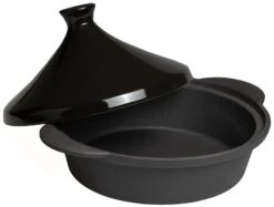 Blackwell Tajine Gietijzer - Zwart - ø 30 Cm / 3 Liter 14 Blackwell Tajine Gietijzer - Zwart - ø 30 Cm / 3 Liter -Keukenwinkel Tajine zwart groot 1