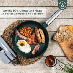 Westinghouse Koekenpan Performance - Gracious Green - ø 28 Cm - Standaard Anti-aanbaklaag 16 Westinghouse Koekenpan Performance - Gracious Green - ø 28 Cm - Standaard Anti-aanbaklaag -Keukenwinkel WCFP0095024SG 2 1