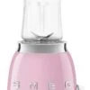 SMEG Smoothie Blender - Compact - Roze - 600 Ml - PBF01PKEU -Keukenwinkel WEB PBF01PKEU