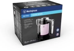 Westinghouse Handmixer Retro Collections - 6 Standen - Roze - WKHM250PK 7 Westinghouse Handmixer Retro Collections - 6 Standen - Roze - WKHM250PK -Keukenwinkel WKHM250PK
