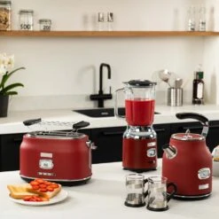 Westinghouse Broodrooster Retro Collections - 2 Sleuven - Cranberry Red - WKTTB857RD -Keukenwinkel WKTTB857RD Retro 2 Slice Toaster 5