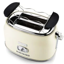 Westinghouse Broodrooster Retro Collections - 2 Sleuven - Vanilla White - WKTTB857WH -Keukenwinkel WKTTB857WH Retro 2 Slice Toaster 3