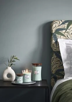 WoodWick Geurkaars Ellipse Sagewood & Seagrass - 9 Cm / 19 Cm -Keukenwinkel YC SS23 1629 HRC