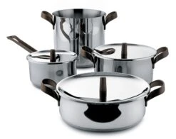 Alessi Pannenset Edo - PU100S7 - 4 Delige Set - Door Patricia Urquiola
