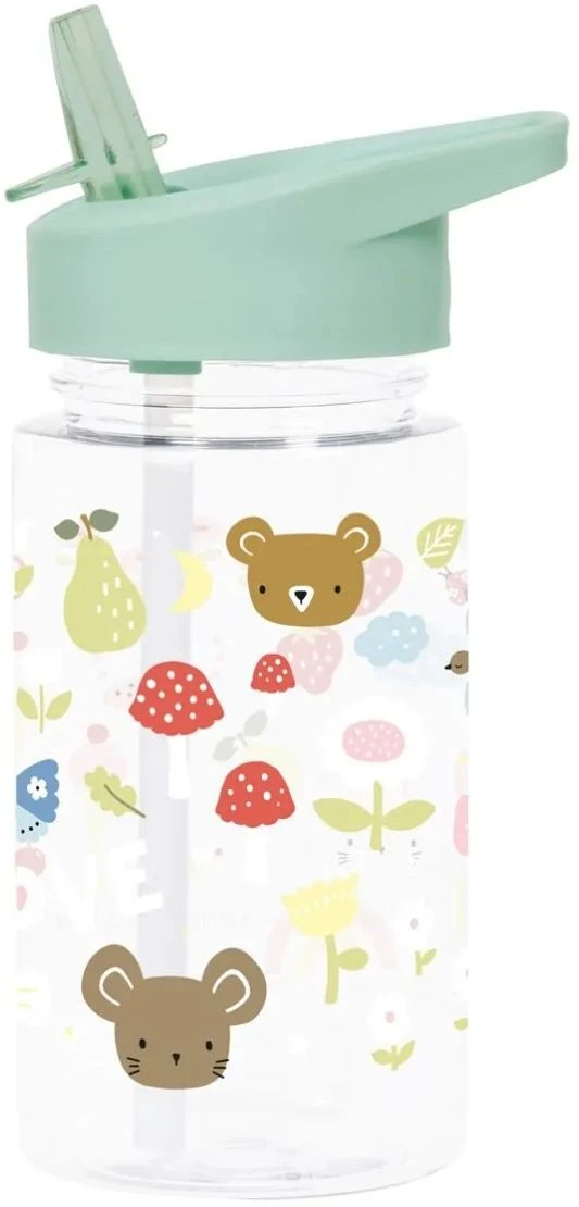 A Little Lovely Company Drinkfles / Waterfles - Vrolijk 5 A Little Lovely Company Drinkfles / Waterfles - Vrolijk - Afbeelding 3