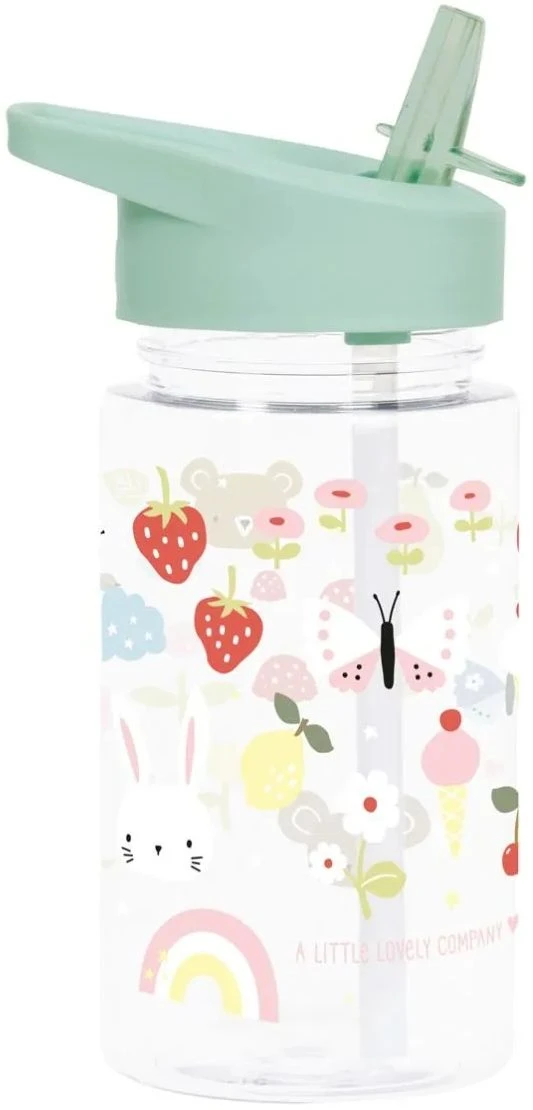 A Little Lovely Company Drinkfles / Waterfles - Vrolijk 3 A Little Lovely Company Drinkfles / Waterfles - Vrolijk