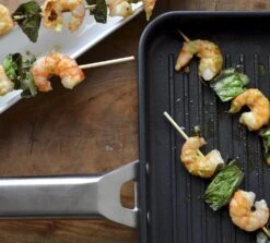 Valira Grillpan Aire - 23 X 23 Cm - Standaard Anti-aanbaklaag 12 Valira Grillpan Aire - 23 X 23 Cm - Standaard Anti-aanbaklaag -Keukenwinkel grillpansfeerfoto2