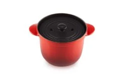 Le Creuset Rijstkoker / Cocotte Every - Tradition - Kersenrood - ø 18 Cm / 2 Liter -Keukenwinkel le creuset rood 18 cm