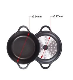 Valira Braadpan Met Deksel Aire - ø 24 Cm / 4 Liter -Keukenwinkel non stick tall casserole induction 7