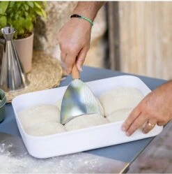 ZiiPa Minola Vershouddoos Voor 6 Pizzadeegbollen -Keukenwinkel pizza dough box 1