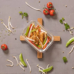 Sareva Glazen Vershoudbakje Cook & Fresh - Hittebestendig Glas - 17 X 11 X 5 Cm / 300 Ml -Keukenwinkel product 11 2 1