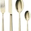 Sambonet Bestekset Linear - Champagne - 24 Delig / 6 Personen -Keukenwinkel sambonet bestekset linear champagne