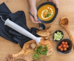 Alessi Staafmixer Plissé - 2 Standen - Wit - Michele De Lucchi - MDL10 W 10 Alessi Staafmixer Plissé - 2 Standen - Wit - Michele De Lucchi - MDL10 W -Keukenwinkel staafmixer 1 1