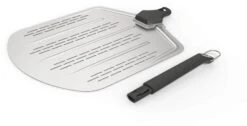Witt Pizzaschep - Geperforeerd - Afneembare Handgreep - ø 30 Cm -Keukenwinkel wp accessory peel alu perforated 14in 004